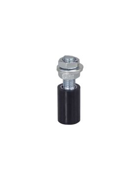Rodillo de guía DE GUIADO ANTI RAYONES EN POLIURETANO DIÁMETRO 26 MM LONGITUD 40 MM PARA PUERTA CORREDIZA
