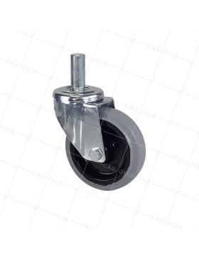 Rotante A Varilla lisa DE 22 MM NO MANCHADA PARA ANDAMIO TUBULAR - S06NS 125GRIS T ACERO 22X50 • Caujolle