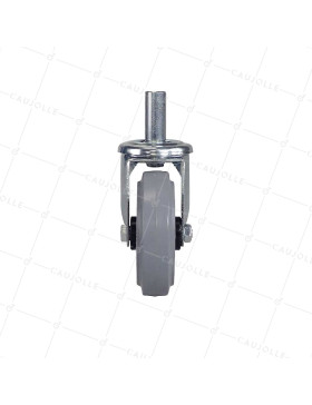 Rotante A Varilla lisa DE 22 MM NO MANCHADA PARA ANDAMIO TUBULAR - S06NS 125GRIS T ACERO 22X50