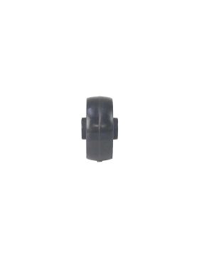 Rueda POLIAMIDA NYLON NEGRO DIÁMETRO 50 MM CARGA 100KG EJE 9 MM - 450 50/20 LM28 L9 NEGRO