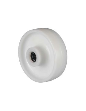 Rueda NYLON DIÁMETRO 125 MM CARGA 300 KG EJE 20 MM RODILLOS - S2450 125/40 LM60 RR20