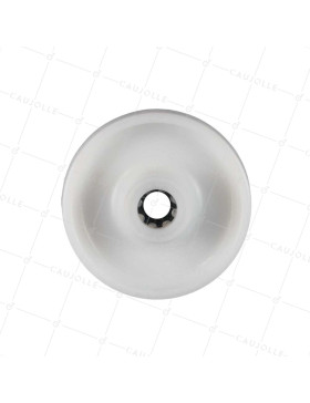 Rueda NYLON DIÁMETRO 125 MM CARGA 300 KG EJE 20 MM RODILLOS - S2450 125/40 LM60 RR20