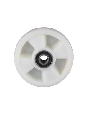 Rueda DE TRANSPALETTE EN NYLON RENFORCÉ DIÁMETRO 160 MM CARGA 500 KG Cojinete BILAS 20 MM - S2480 160X50 RB20-55