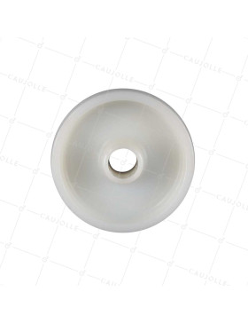 RUEDA NYLON DIÁMETRO 100 MM CARGA 100 KG EJE LISO DE 20 MM - S2450 100/37 LM46 L20
