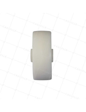 RUEDA NYLON DIÁMETRO 100 MM CARGA 100 KG EJE LISO DE 20 MM - S2450 100/37 LM46 L20