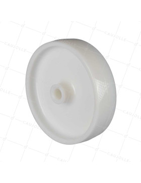 Rueda NYLON DIÁMETRO 200 MM CARGA 550 KG EJE 20 MM LISO - S2450 200/50 LM58 L20 • Caujolle