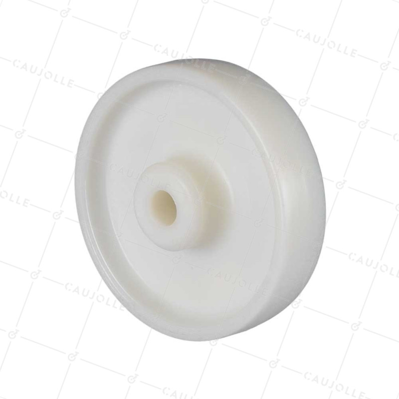 RUEDA NYLON DIÁMETRO 160 MM CARGA 420 KG EJE 20 MM - S2450 160/40 LM57 L20