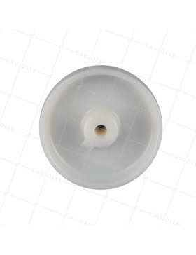 Rueda NYLON REFORZADO CARGA FUERTE DIÁMETRO 250 MM CARGA 250 KG EJE 12 MM LISO - S2450 125R/40 LM45 L12