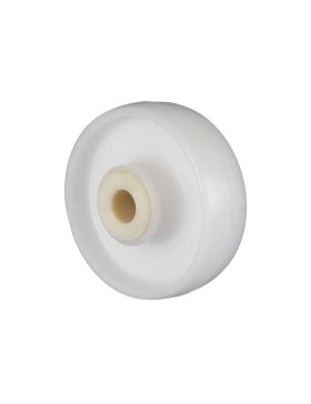 Rueda NYLON REFORZADA CARGA FUERTE DIÁMETRO 125 MM CARGA 200 KG EJE 20 MM LISO - S2450 125/40 LM60 L20