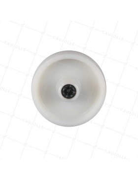 RUEDA DE NYLON REFORZADO DIÁMETRO 100 MM CARGA 100 KG EJE 12 MM Y COJINETE A RODILLOS - S2450 100/37 LM46 RR12
