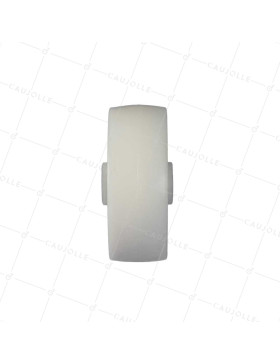 RUEDA DE NYLON REFORZADO DIÁMETRO 100 MM CARGA 100 KG EJE 12 MM Y COJINETE A RODILLOS - S2450 100/37 LM46 RR12