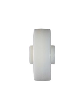 Rueda NYLON FUERTE CARGA DIÁMETRO 125 MM CARGA 400 KG EJE 20 MM LISO - S2460 125/40 LM60 L20