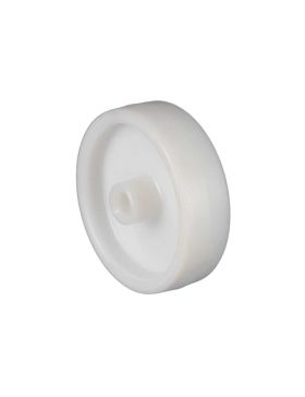 RUEDA POLIPROPILENO DIÁMETRO 125 MM CARGA 100 KG EJE 12 MM LISO - S2450 125/36 LM45 L12