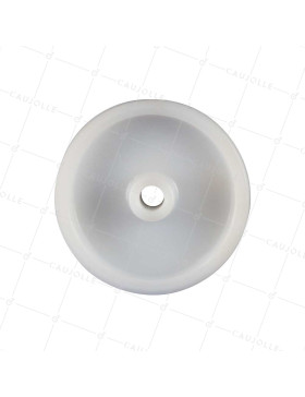RUEDA POLIPROPILENO DIÁMETRO 125 MM CARGA 100 KG EJE 12 MM LISO - S2450 125/36 LM45 L12