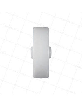RUEDA POLIPROPILENO DIÁMETRO 125 MM CARGA 100 KG EJE 12 MM LISO - S2450 125/36 LM45 L12