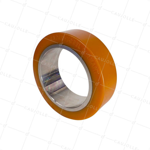ANILLO VULKOLLAN DIÁMETRO 300 MM ANCHO 75 MM CARGA 1800 KG - 300/75-240 • Caujolle