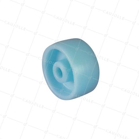 Rueda PHOSFORESCENTE PARA HABITACIONES INFANTILES DIÁMETRO 65 MM CARGA 60 KG - S2450P 65/32 LM33 L12 FOSFO • Caujolle