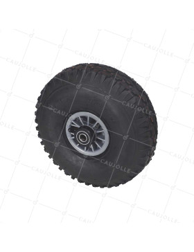 RUEDA INFLADA DE CARRETILLA DIÁMETRO 300 MM CARGA 150KG ALTA DURABILIDAD - S2700P 300/100 R BILLES 15 PREMIUM • Caujolle