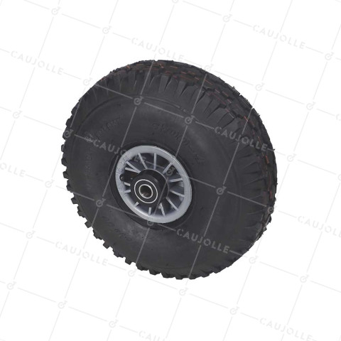 RUEDA INFLADA DE CARRETILLA DIÁMETRO 300 MM CARGA 150KG ALTA DURABILIDAD - S2700P 300/100 R BILLES 15 PREMIUM • Caujolle