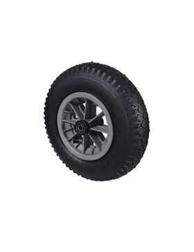 Rueda de carretilla INFLABLE ULTRA REFORZADA DIÁMETRO 400 MM CARGA 150 KG PARA EJE DE 16 MM CON Cojinete A BOLAS - S1006P 400/8 