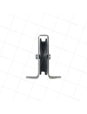 POLEA CON PATAS DIÁMETRO 70 MM CARGA 60 KG PARA CABLE DE 8 MM - PP70B
