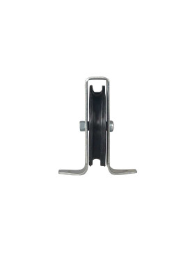 POLEA CON PATAS DIÁMETRO 70 MM CARGA 60 KG PARA CABLE DE 8 MM - PP70B