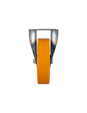 Rotante FIJA DE POLIURETANO CON ARO DE ALUMINIO DIÁMETRO 200 MM CARGA 300KG - S75AR 200