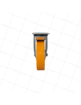 RUEDA GIRATORIA CON FRENO CON RUEDA DE FUNDICIÓN DIÁMETRO 200 MM CARGA 1000 KG CON FRENO DELANTERO - S78 SFPU 200 FRENO DELANTER