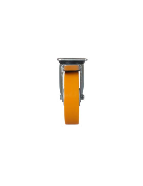 RUEDA GIRATORIA CON FRENO CON RUEDA DE FUNDICIÓN DIÁMETRO 200 MM CARGA 1000 KG CON FRENO DELANTERO - S78 SFPU 200 FRENO DELANTER