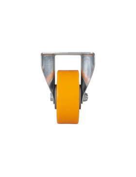 Rotante FIJA DE POLIURETANO CON LLANTA DE ALUMINIO DIÁMETRO 125 MM CARGA 350KG - S75AR 125